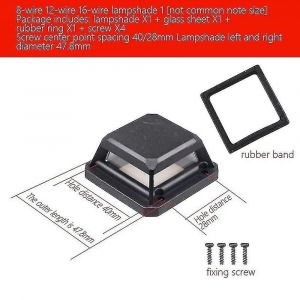 Hywell Laser Level Lunettes de Protection Pour 3D 12 Lignes Lasers Verticaux Horizontaux Couvercle de Protection En Verre Accessoires Outils de Mesure-yuyu - Neuf