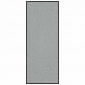 Paillasson Flexible Antid&eacute;rapant Int&eacute;rieur Ext&eacute;rieur 60 X 150 Cm En Polypropyl&egrave;ne Gris Helloshop26 02_0058182 - Neuf