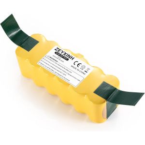 Batterie Pour Roomba, 14.4V 4500Mah Ni-Mh Batterie De Remplacement Compatible Avec Irobot Roomba 500 510 520 531 535 550 560 570 580 595 620 650 660 700 760 770 780 790 800 870 880[Aspirateur4446] - Neuf