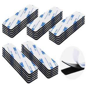 Scratch Autocollant Double Face, 25 Pi&iquest;&iquest;Ces Scratch Autocollant Double Face Extra Fort Puissant Tampon Adh&iquest;&iquest;Sif Crochet Et Boucle Pour Bricolage Bureau M&iquest;&iquest;Nage (3cm X 10cm) - Neuf