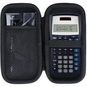 Hard &Eacute;tui de Protection Compatible avec TEX-TI36XPRO/ TI-30XB/ TI-30 XIIS FC/TI-30XS/ TI 30X Pro/TI-30XIIB/ TI30XA Calculatrice Scientifique (Noir) - Neuf