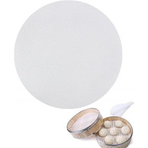 Ayuhr-Lot De 4 Tapis De Déshydratation En Silicone Anti-Adhésif Pour Aliments Et Fruits - Tapis Rond Réutilisable Pour Séchoir À Vapeur - 15 Cm - Neuf