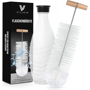 Chenquansarl-&Agrave; Biberon (1 Pi&egrave;ce) Compatible Avec Les Bouteilles En Verre Sodastream, Les Biberons Et Les Verres - De Nettoyage Avec T&ecirc;te En Laine Pour Un Nettoyage Sans Rayures Du Verre Et Du - Neuf