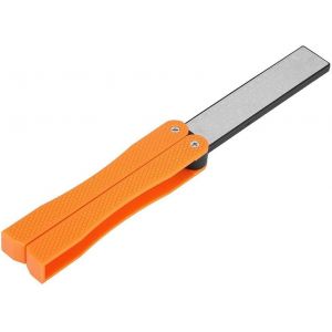 Aiguiseur Couteaux,Affuteur De Couteaux, Diamant Double Face Pierre Aiguiser, Affûteur Diamant Pliable À Double Grain D¿Affûtage Épais/Extrafin 400/600 Grit,Aiguisoir À Couteaux Pliant Pour Cuisine - Neuf