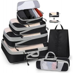 Organisateur Val 4 Pi&egrave;ces/6 Pi&egrave;ces Organ Urs De Bagage Rangement Val Organisateurs De Voyage Sacs Rangement De Val - Neuf