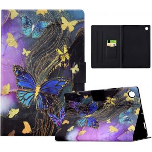 Coque pour Coque pour Galaxy Tab A9+ Plus 2023 (SM-X210/X215/X216/X218) 11 Pouces, Multi-Angle Support Etui &iquest;&iquest; Rabat Housse de Protection Motif de Couleur pour Galaxy Tablette A9 Plus 11"", Papillon - Neuf