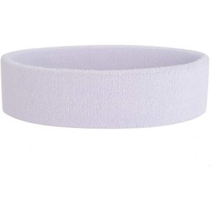 Bandeau De Sport, Bandeaux Anti-Transpiration, Bracelets, Bandeau Rayé Pour La Tête Et Le Poignet, Bandeaux Pour Exercices Athlétiques, Basket-Ball, Bandeau Absorbant L'humidité, Blanc - Neuf