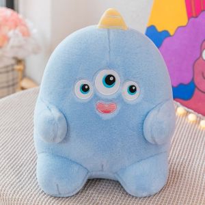 Poup&eacute;e Petit Monstre, Peluche Animal Mignon, Convient aux Filles et aux Gar&ccedil;ons, 33 cm, Bleu - Neuf