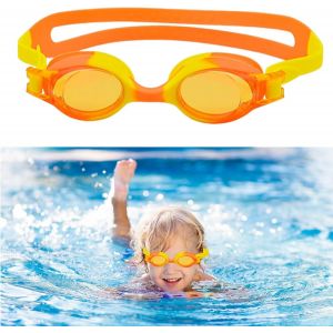 Letnerny-Lunettes De Natation Antibuée Pour Enfants - Lunettes De Piscine Anti-Uv En Silicone - Neuf