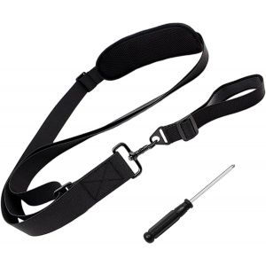 Strimmer Sangle D'épaule Unique,Nylon Sangle Réglable Coupe-Bordure,Compatible avec la Plupart des Débroussailleuses,Harnais pour Tondeuse pour Débroussailleuse Tondeuse à Gazon - Neuf