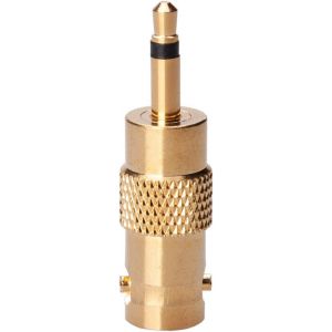 Adaptateur Mono 3,5 mm, Femelle vers TS mâle 3,5 mm, connecteur bidirectionnel plaqué Or, Adaptateur de câble coaxial SDI pour caméra de Surveillance CCTV DVI Dab CB Radio Antenne - Neuf