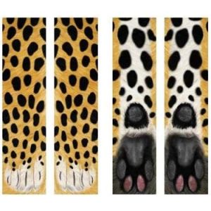 Jgd-Chaussettes Unisexes Avec Motif Pattes D'animaux 3d Pour Hommes, Femmes, Enfants - Neuf