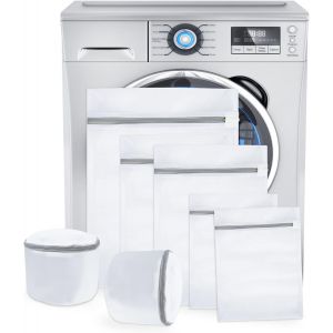 Lot de 7 Filet Linge Machine à Laver , Réutilisable Sac Filet de Lavage/Filet à linge/Sac de Lavage Soutien Gorge, Filet Lavage Linge pour Chemises, Soutiens-gorge, Pulls, Lingerie, Manteaux, Jeans - Neuf