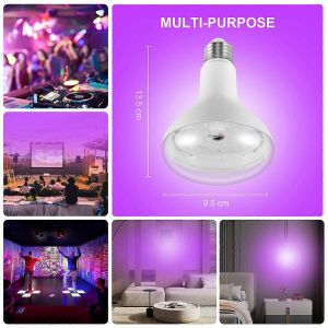 E26 15w Lampe Uv Ultraviolet Ampoule Noire Lampe De D&eacute;tection Fluorescente 220v / 110v Maison Dj Party D&eacute;co - Neuf