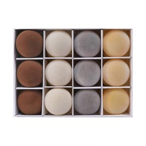 Velours boules de No&euml;l de 12 pi&egrave;ces pour arbre de la pendaison de d&eacute;coration - Neuf