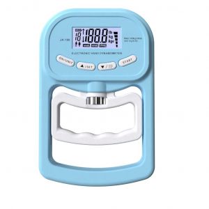 dynamomètre numérique bleu pour la force de préhension, 180 kg, écran LCD USB - Neuf