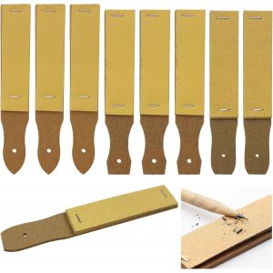 Chenquansarl-Lot De 9 Taille-Crayons &Agrave; Papier Abrasif, Pour Croquis, Papier Abrasif, Fournitures De Dessin Artistique, Croquis, D&eacute;butants, Outils De Dessin (3 Styles) - Neuf