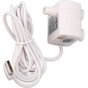 Kalanka-Mini Pompe De Fontaine Pour Chat, Pompe De Fontaine D'eau Pour Animaux De Compagnie, Moteur Sans Balais &Agrave; Courant Continu, D&eacute;bit R&eacute;glable Silencieux Amovible 5v Pour Remplacement - Neuf
