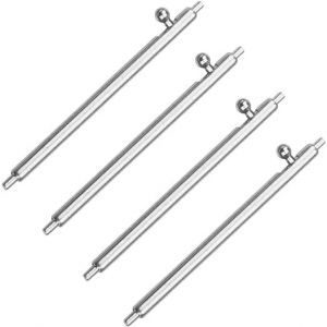 Kal-4 Pcs 20mm Barrettes À Ressort Pour Bracelets De Montre, Outil Pour Barrette À Ressort, Bracelet Montre Goupille, Goupille Bracelet Montre 20mm - Neuf