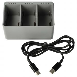 Vhbw Chargeur 3 Bornes Compatible Avec Dji Bwx162-3850-7.38, Bwx162-2453-7.38, 270620, 270619 Drone (Chargeur)-Vhbw - Neuf