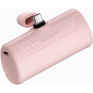 Portable Charger Usb C Power Bank 4500mah Small Portable Charger Android Compact Plug In Portable Battery Compatible With Iphone 15, Samsung Galaxy, Moto, Lg, Pixel Blue - Neuf