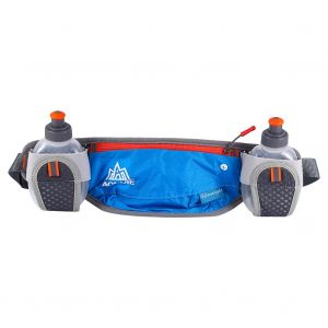 Sac banane de course a pied et de cyclisme Hot Sport avec poches de rangement et bouteille d'eau (bleu) - Neuf