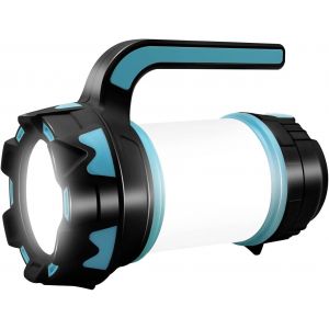 Lanterne De Camping Rechargeable, Lampe Multifonctionnelle Avec 6 Modes, Lampe D'éclairage Portable Pour Camping, Pêche, Randonnée, Activités De Plein Air Et Urgences - Neuf