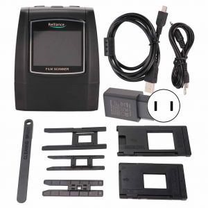 Scanner de films 22 MP 2,4 pouces TFT LCD ecran convertit 35 mm 126 110 diapositives negatives en photos numeriques JPEG 100-240 V prise americaine 100-240 V - Neuf