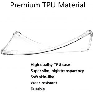 Coque Pour Samsung Galaxy Tab Active 3, Housse Etui En Transparent Anti-Jaunissement Silicone Tpu Souple Avec Coins Renforc&eacute;s, Antichoc Coque Pour Samsung Galaxy Tab Active 3 - Neuf