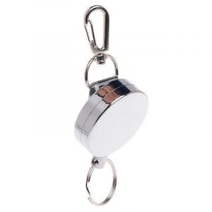 Pêche Zinger Enrouleur Porte-Clés Porte-Moulinet Câble En Acier Rétractable Corde De Pêche En Métal - Neuf