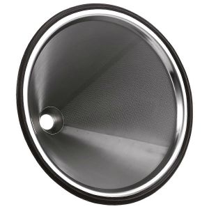 Filtre verseur de café Goutteur à café réutilisable en acier inoxydable Filtre à café sans papier pour la durabilité - Neuf