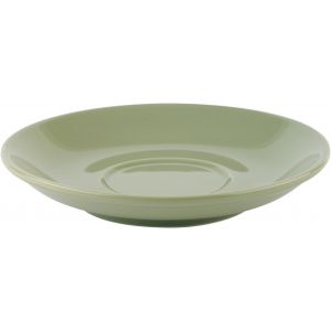 Eryi-16013 Soucoupe À Café, Verte, Diamètre : 14,5 Cm, Hauteur : 2,5 Cm, Vert - Neuf