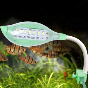 Mini Lampe Usb Pour Aquarium, Tortue, Aquarium, Led, Clip-On, L - Neuf