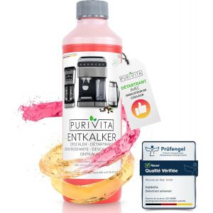 KALANKA-PURIVITA® Universel Detartrant Machine a Cafe [500ML] - Anti Calcaire avec Compatibilité Universelle - Produits Détartrant pour Machines à Café - Anticalcaire Convient pour toutes les Marques - Neuf