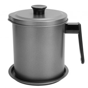 Hjlian Passoire A Huile, Recipient A Graisse De Cuisson, Filtre A Mailles, Passoire, Boite De Stockage Des Graisses De Cuisine - Neuf