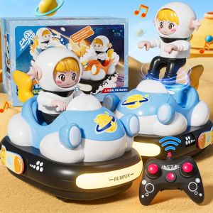 SANSH-Voiture Télécommandée Enfant avec Lumière et Musique, 2.4GHz Radiocommandée rc Car Toy Jouet Enfant 4 5 6 7 8 Ans Garcon Fille Cadeau, Bleu - Neuf