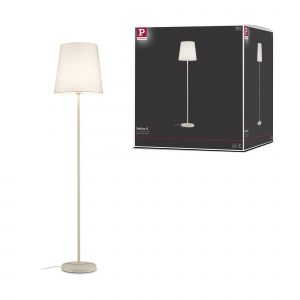 Lampadaire Stellan Ii E27 Max. 20w Cr&egrave;me M&eacute;tal#Tissus - Neuf