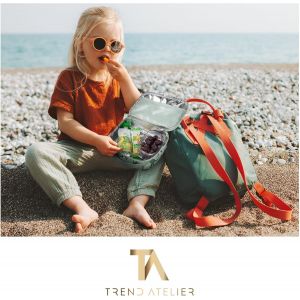 Sac Isotherme Repas Enfant, Sans Pfc, Souple Sac Thermique Pour Cosm&eacute;tiques, M&eacute;dicaments, Snacks - 1,5 L - Neuf