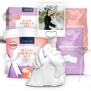3d Moulding & Impression Kits - Hand Casting Kit For Couples And Families - Hand Moulding Kit Couple Plaster For Hand Moulding Mould Hand Moulding Kit Family - Neuf