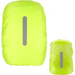 Eryi-Housse De Pluie Pour Sacs À Dos, Housse De Pluie, Sac À Dos Avec Bandes Réfléchissantes, Boucle Réglable Pour Sac À Dos, Cartable, Randonnée, Escalade, Cyclisme - Neuf