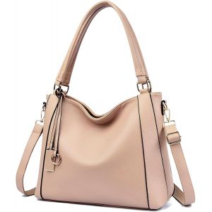 SJZG-Mode Femme Sac &Agrave; Main Fourre-Tout Grande Capacit&eacute; Sac &Agrave; Bandouli&egrave;re En Cuir Pu Sac Cabas Avec Bandouli&egrave;re Pour Voyage F&ecirc;te Shopping Travail - Neuf