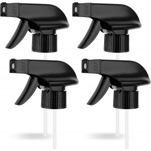 MEVRONISSHOP-Lot de 4 flacons pulv&eacute;risateurs de rechange robustes pour le nettoyage du jardin, de la cuisine, du bureau - Neuf