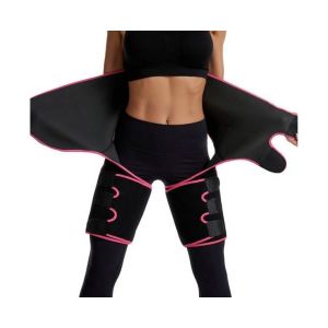 Gaine Amincissante Haute Performance Pour Femmes - Gaine Élastique Pour Un Confort Accru Et Une Perte De Poids Optimale - Rose Rouge - Neuf