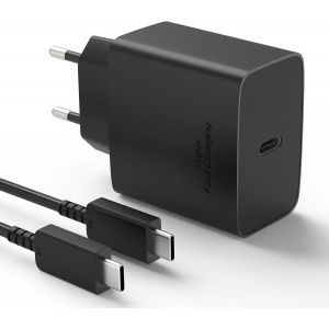 Usb C Charger 45w For Samsung, Gan Fast Charger Type C For Samsung Galaxy S23/S23 Ultra/S22 Ultra/A53 5g/Tab S8/S8+, Pd 3.0 Pps Power Charger With 1.8 M Charging Cable - Neuf