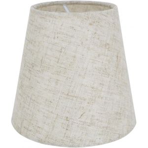 5.5"" E14 Petit Abat-Jour Lustre Candal en Tissu Applique Murale Abat-jour de Table,Blanc - Neuf