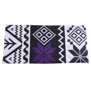 Bandeau De Cyclisme En Plein Air &Eacute;charpe De Sport Bandeau De T&ecirc;te De V&eacute;lo Foulard De V&eacute;lo Couverture De Visage Fleur Violette - Neuf