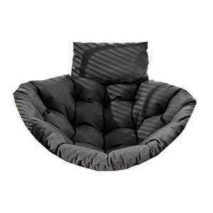 Coussin Rond Noir De 100 Cm Pour Fauteuil Suspendu En Forme D'?uf - Neuf
