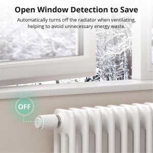 Vanne de radiateur thermostatique intelligente TRVZB Chauffage domestique pour Zigbee Alexa - Neuf