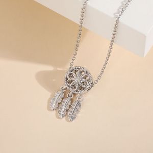 Collier Meilleur Pendentif Plume Dream Catcher Pour Femmes - Neuf