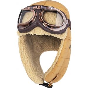 Vintage Aviator Chapeau Et Des Lunettes De Protection Accessoires De Costumes De Fourrure Oreillettes Trooper Trappeur Pilote De La Pac Pour Des Femmes Des Hommes - Neuf